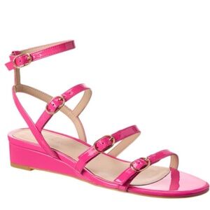 Stuart Weitzman  Pink Strappy Sandals